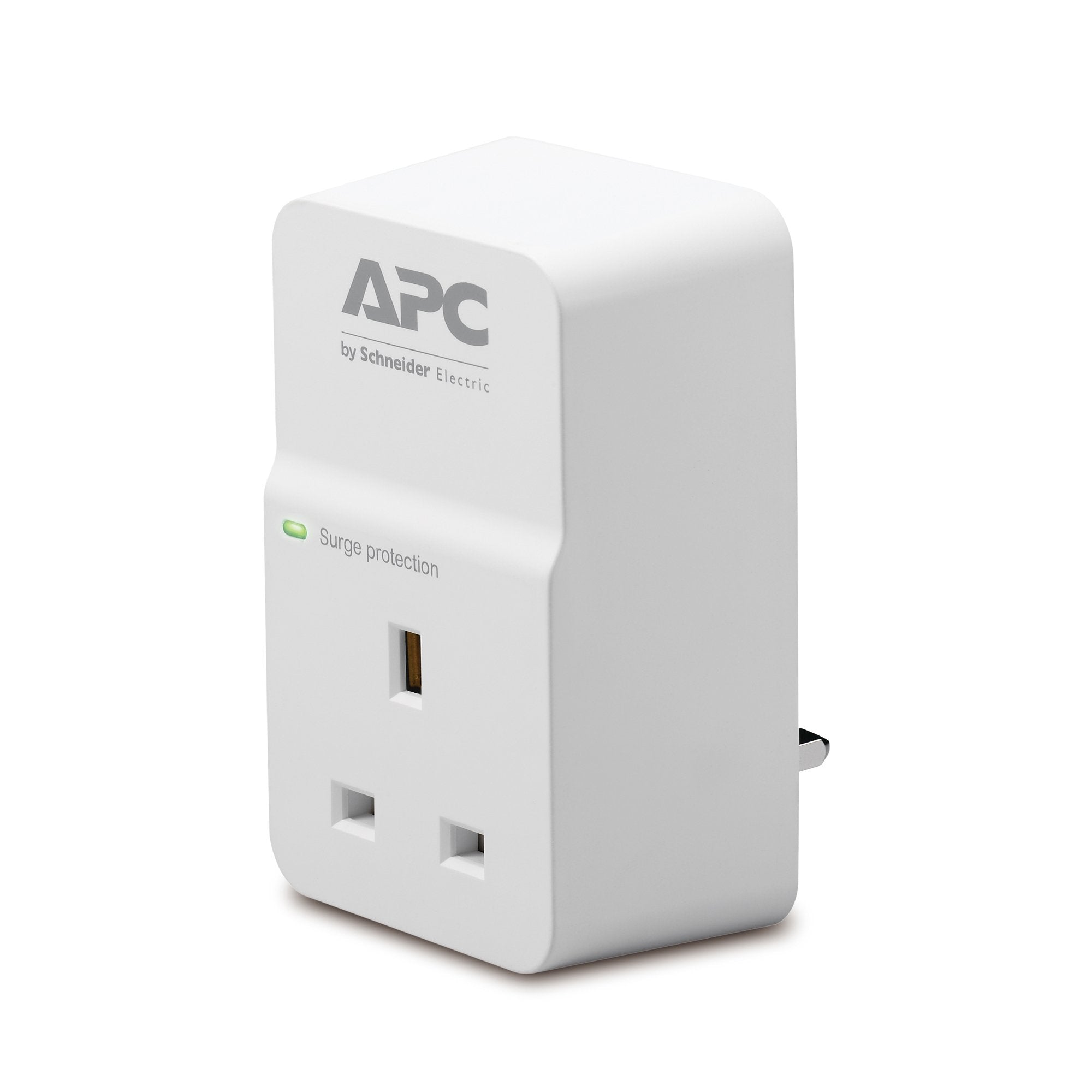 Apc Surgearrest Essential - Surge Protector - Ac 230 V - Output Connectors: 1 - United Kingdom - White