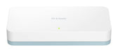D-Link DGS-1008D 8-Port Gigabit Desktop Switch, Hub, Internet Splitter, Metal, Fanless, Plug and Play, UK Model