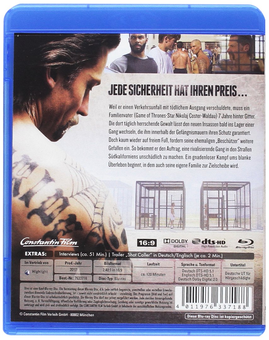 Shot Caller [Blu-ray]