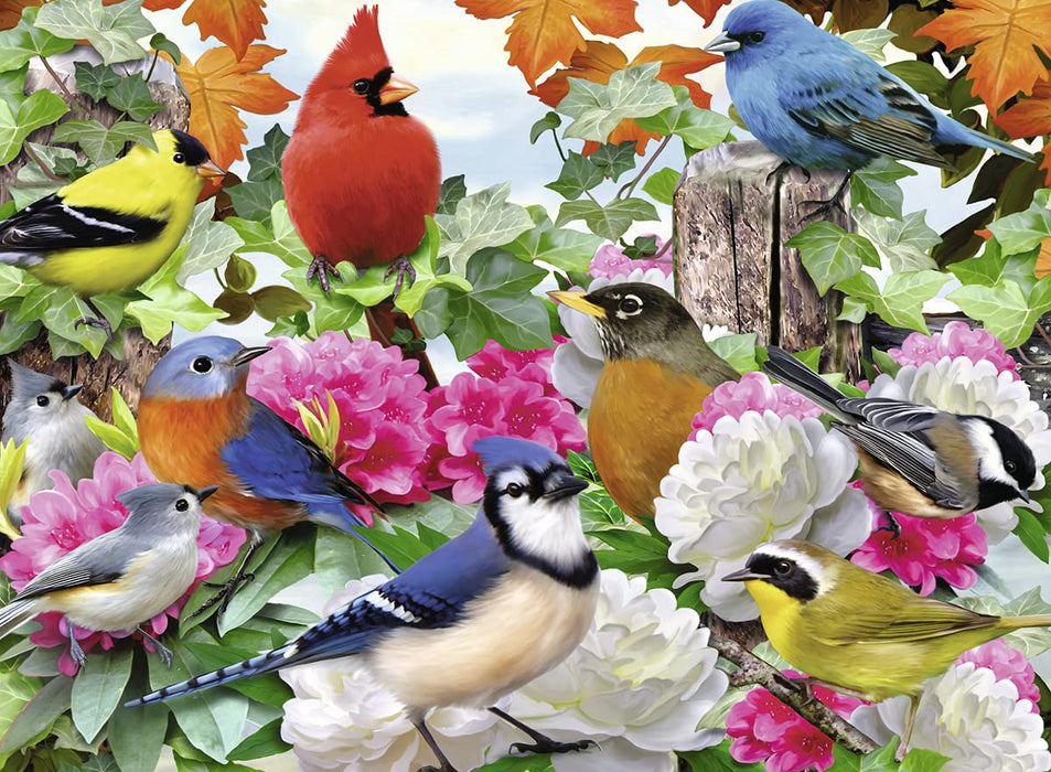 Ravensburger Garden Birds 500 Piece Jigsaw Puzzle for Adults and Kids Age 10 Years Up - Wildlife Animals