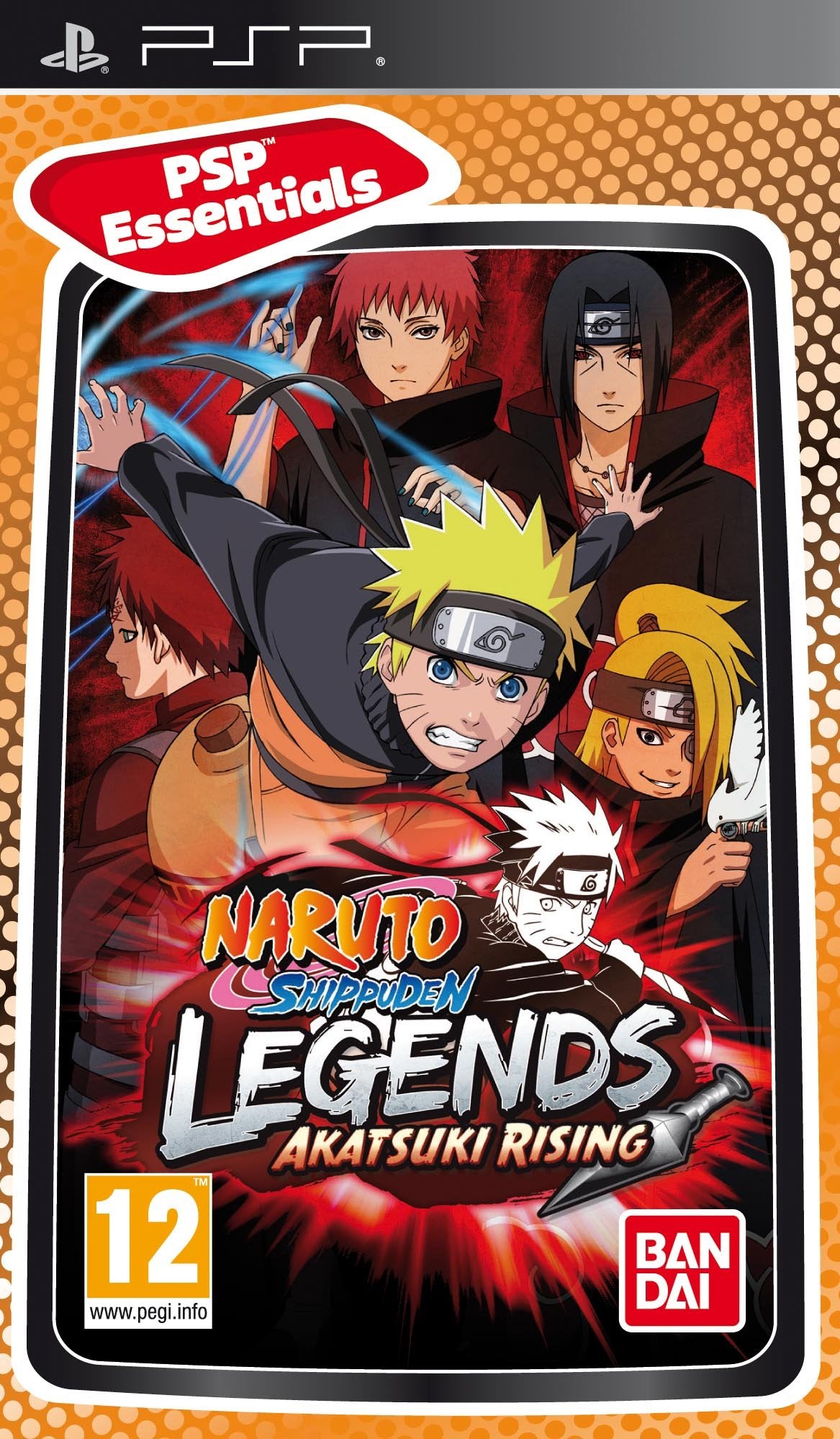 Naruto Shippuden: Legends Akatsuki Rising - Essentials (PSP)