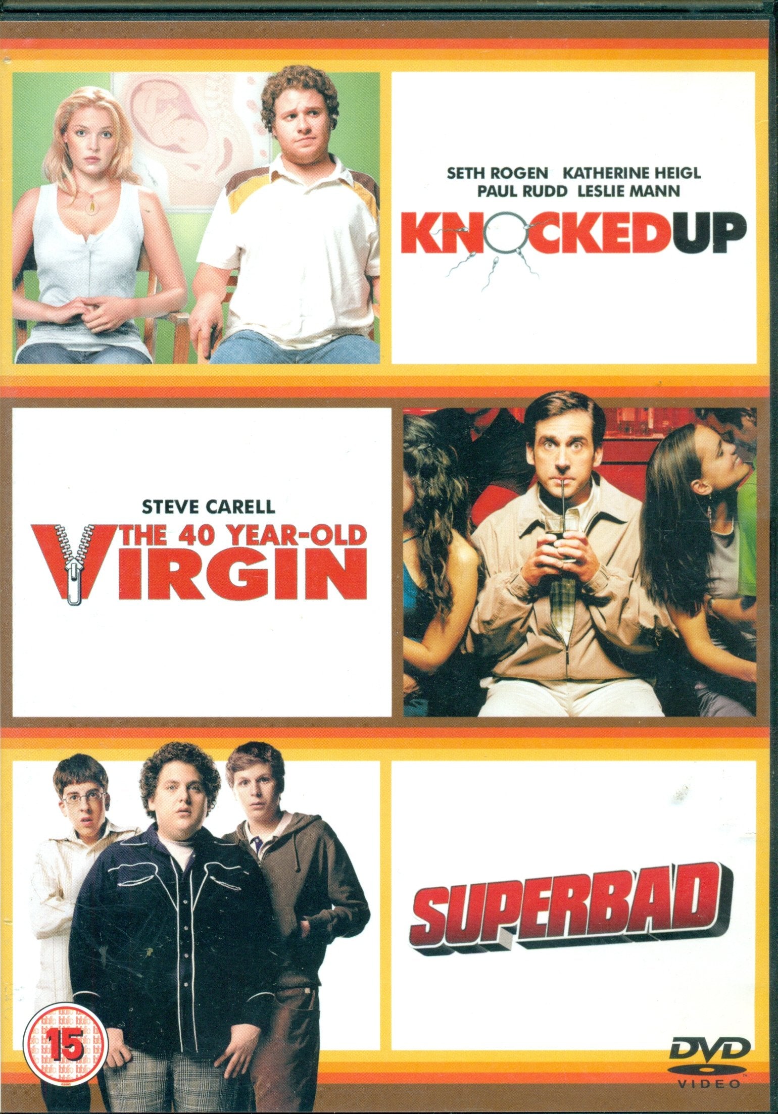 Knocked Up/Superbad/The 40 Year-Old Virgin