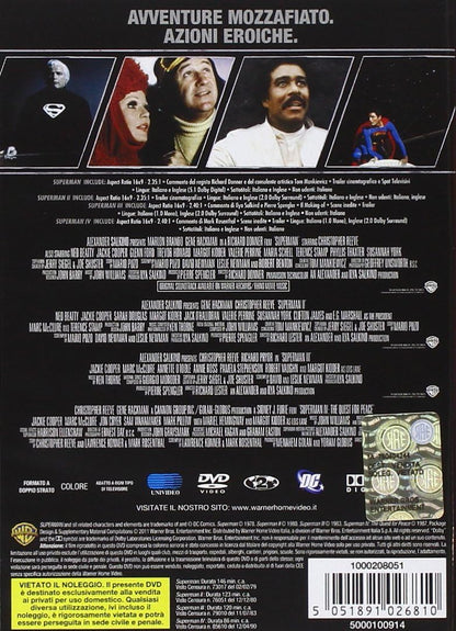 4 grandi film - Superman collection