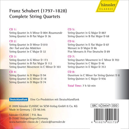 Komplette Streichquartette