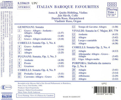 Italian Baroque Favourites