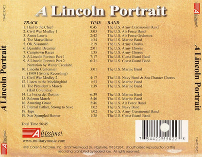 A Lincoln Portrait: The Music of Abraham Lincoln