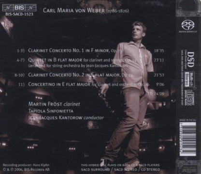 Clarinet Concertos Opp. 73, 74, 34 and 26 (Frost)