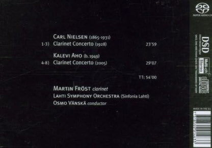 Clarinet Concertos (Vanska, Frost)
