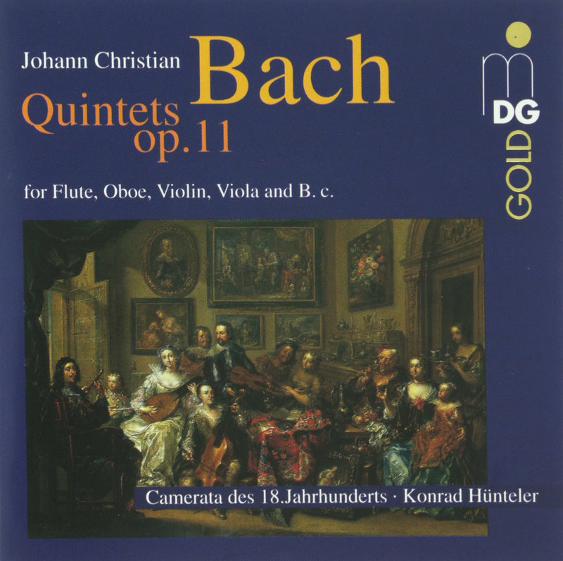 J.C. Bach: 6 Quintets op.11