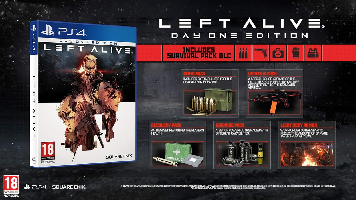 Left Alive (PS4) PlayStation 4 Standard