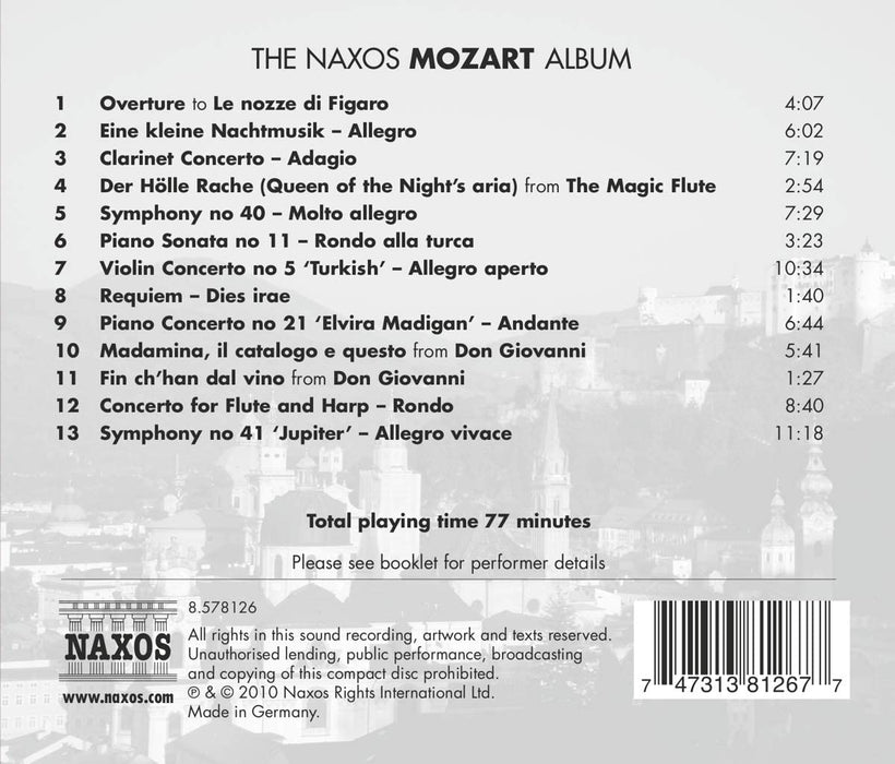 The Naxos Mozart Album
