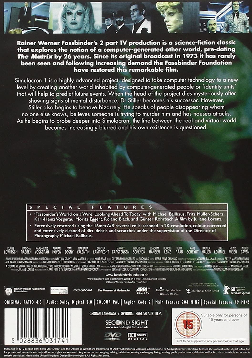 World On A Wire: 2 Disc Restored Edition