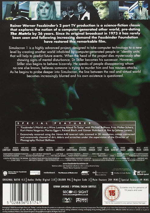 World On A Wire: 2 Disc Restored Edition