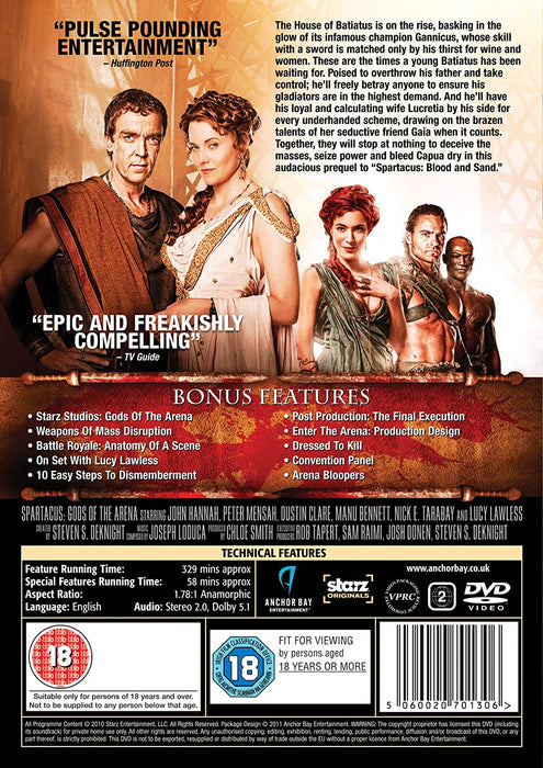 Spartacus: Gods of the Arena