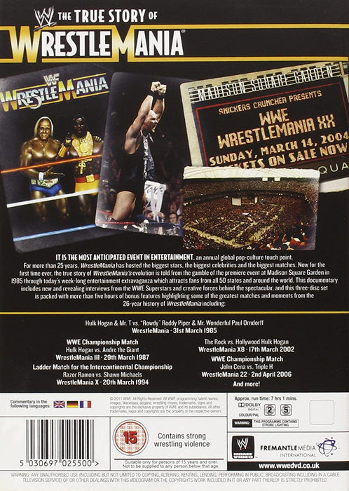 WWE: The True Story Of Wrestlemania