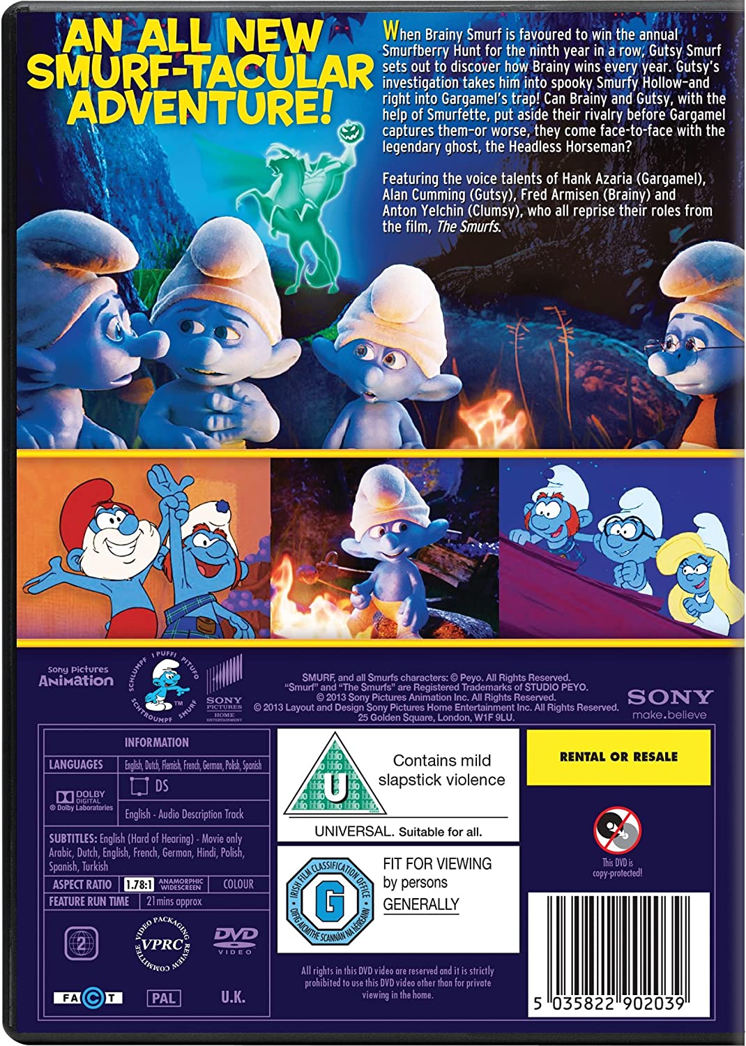 The Smurfs: The Legend Of Smurfy Hollow