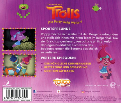 Trolls - Die Party geht weiter! - Folge 2: Sportsfreunde - Das Original-Hörspiel zur TV-Serie