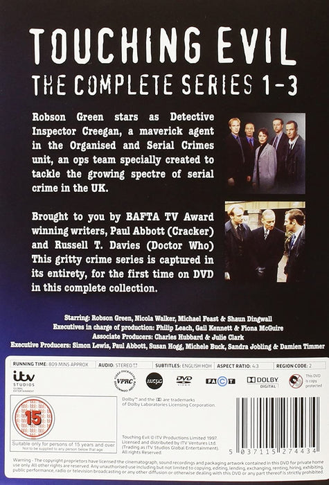 Touching Evil: The Complete Series, 1-3