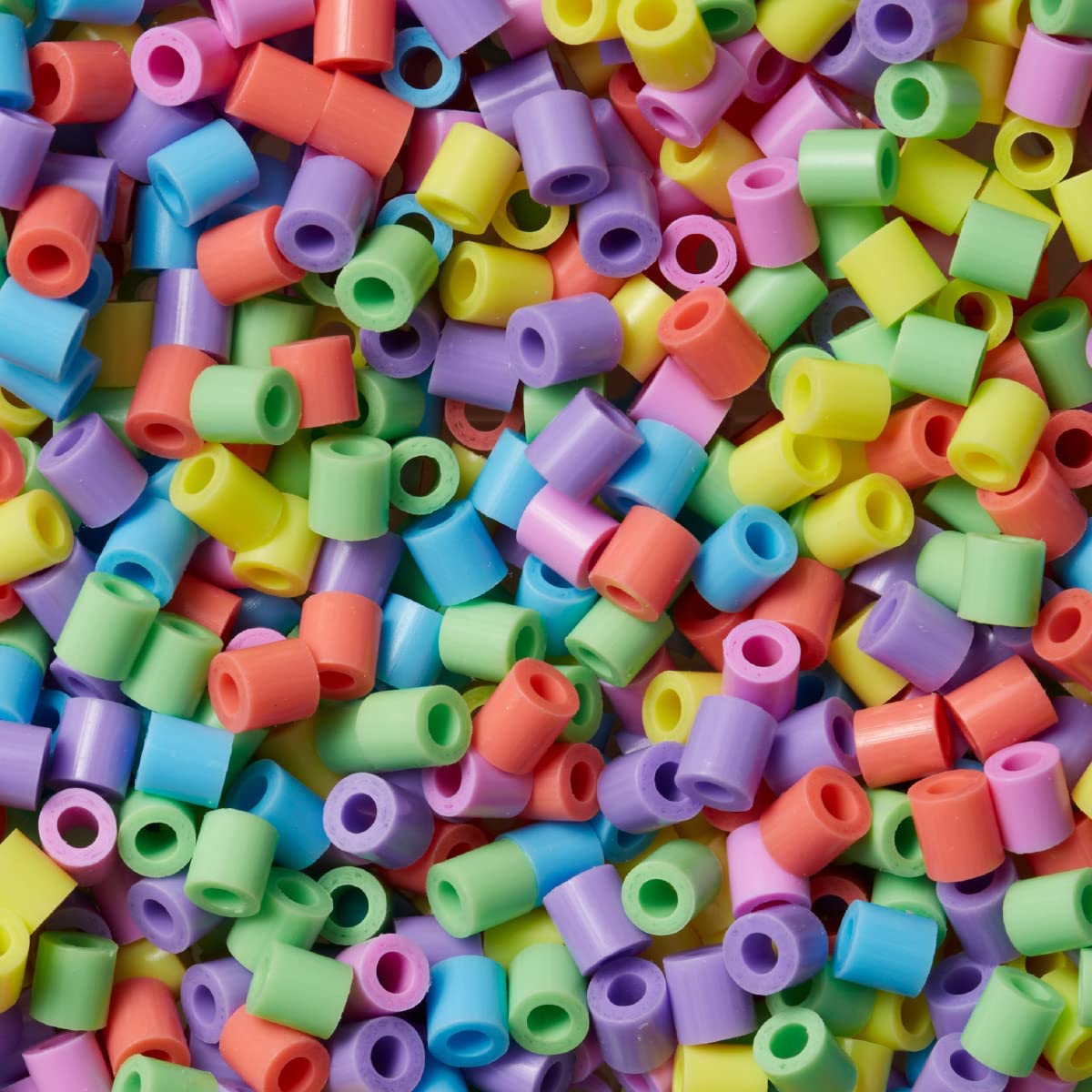 Hama 209-50 3,000 Midi Beads-Pastel Mix, Multicolour, One Size