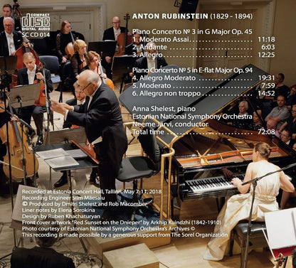Anton Rubinstein: Piano Concertos No. 3 & 5