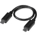 StarTech.com 8in Micro USB to Micro USB Cable - Male to Male - Micro USB OTG Cable for Your Mobile Device (UUUSBOTG8IN