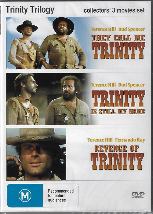 Trinity Trilogy ( Lo chiamavano Trinità / Continuavano a chiamarlo Trinità / La collera del vento ) ( My Name Is Trinity / Trinity Is Still My Name / Revenge Of Trinity