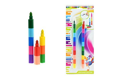 Toi-Toys - Coloured pencils and felt-tip pens, 46015A, multi-coloured