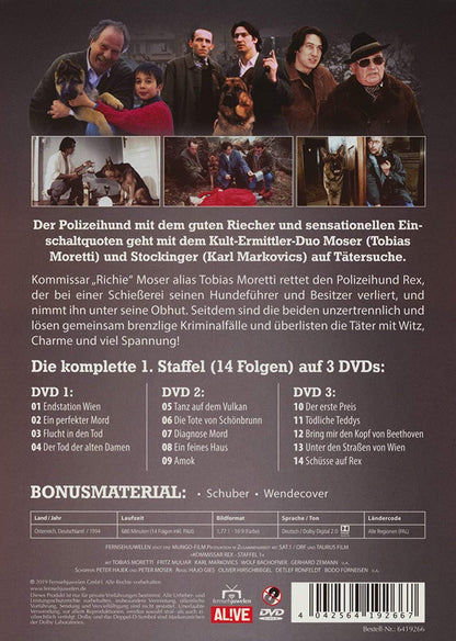 HAJEK, PETER - KOMMISSAR REX - DIE KOMPLETTE 1. STAFFEL