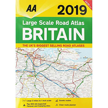 Large Scale Atlas Britain 2019 Brabbag
