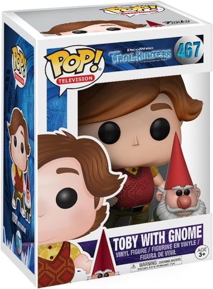 Funko POP! Trollhunters: Toby With Gnome
