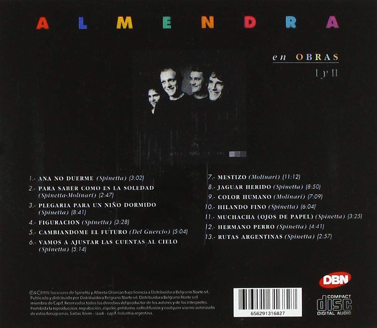 Almendra En Obras I Y II