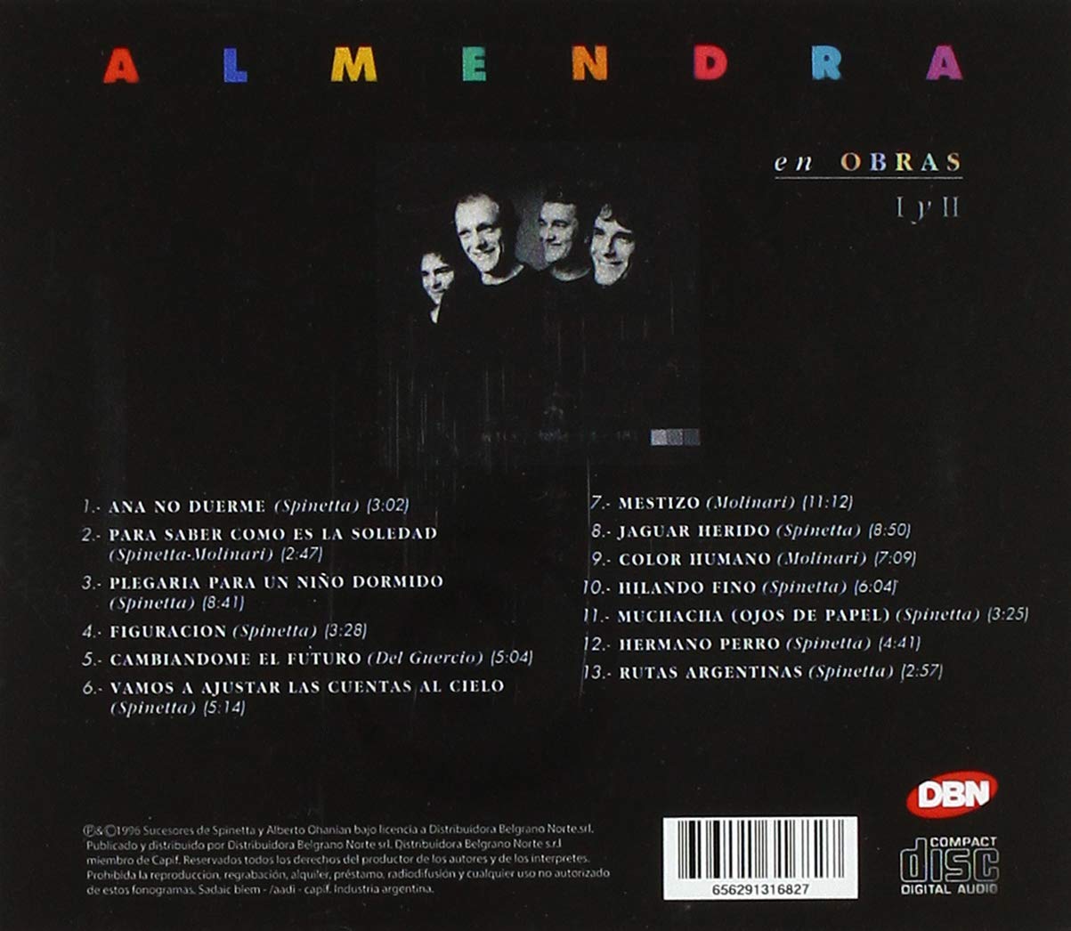 Almendra En Obras I Y II