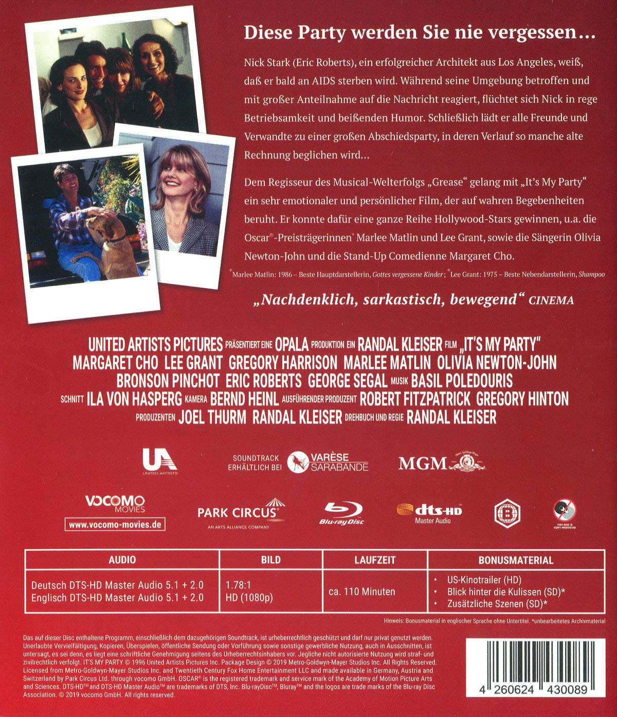 It's My Party [Blu-ray]
