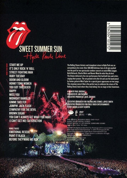 Sweet Summer Sun - Hyde Park Live