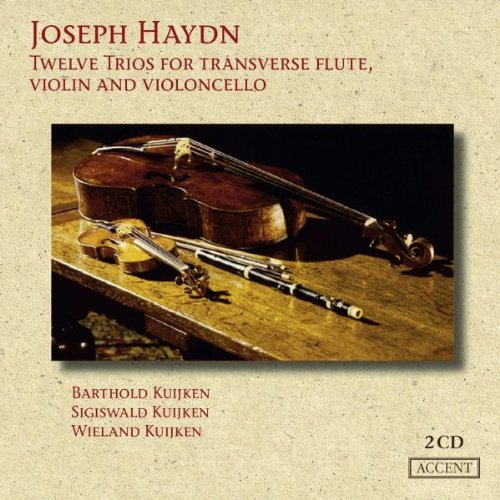 Twelve Trios for Transverse Flute, Violin and Viol (Kuijken)