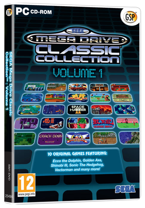Sega Mega Drive Classic Collection Vol 1 Game PC