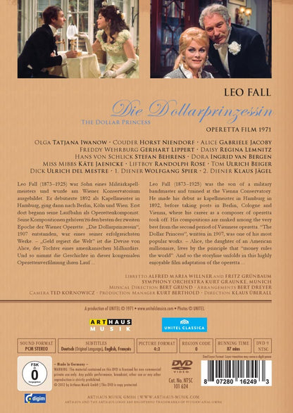 Fall: Die Dollarprinzessin (The Dollar Princess) (Arthaus: 101624)