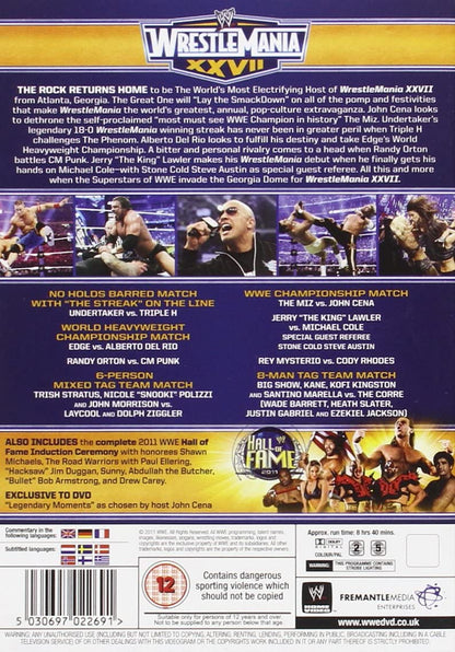 WWE - WrestleMania 27