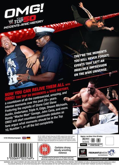 WWE: OMG! - The Top 50 Incidents In WWE History