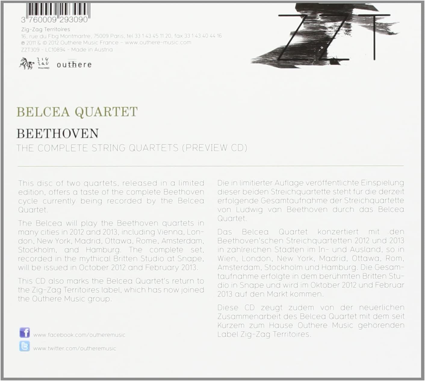 Complete String Quartets (Preview Op. 18 No. 6 & Op. 127