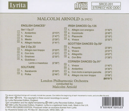 English and Irish Dances (Arnold, Lpo)