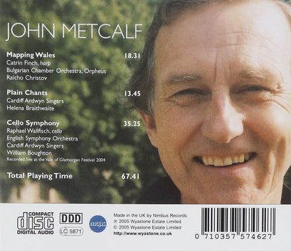 Mapping Wales, Plainchants, Cello Symphony (English So)