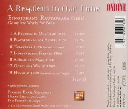 Rautavaara - A Requiem in Our Time (complete works for Brass
