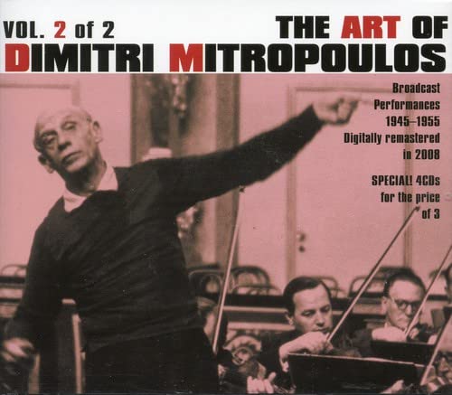 Art of Dmitri Mitropoulos Vol. 2, The (Philharmonic So)