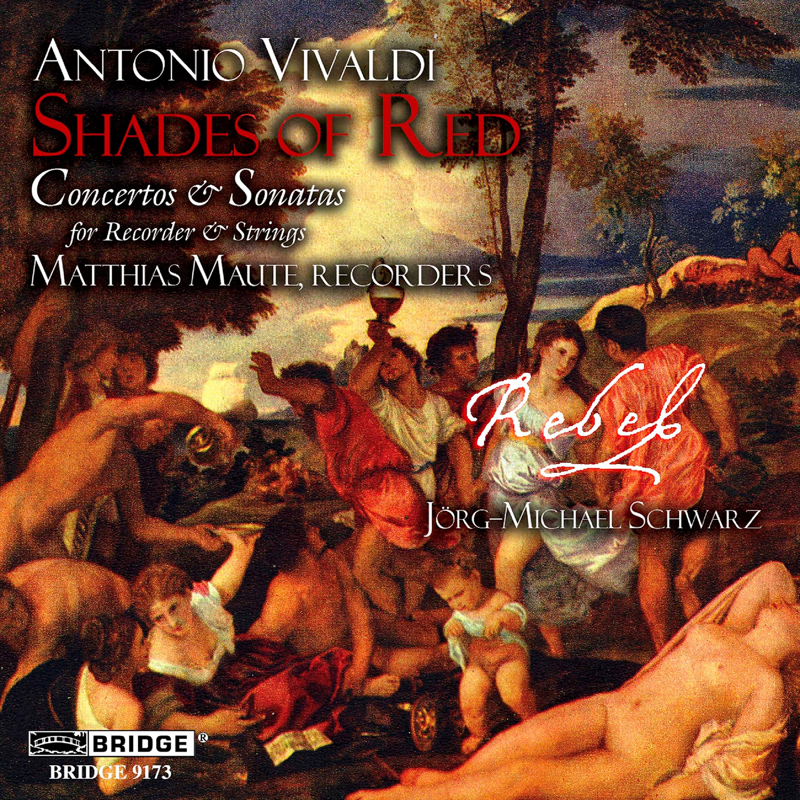 Shades of Red - Concertos & Sonatas for Recorder & Strings