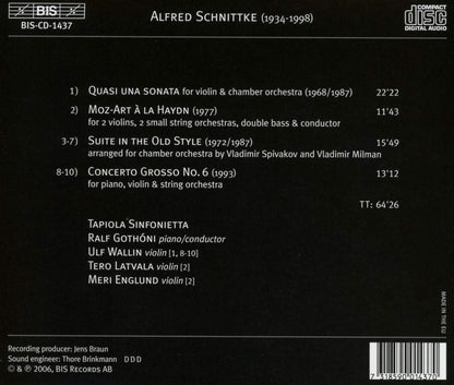 Violin Works (Gothoni, Tapiola Sinfonietta, Englund)