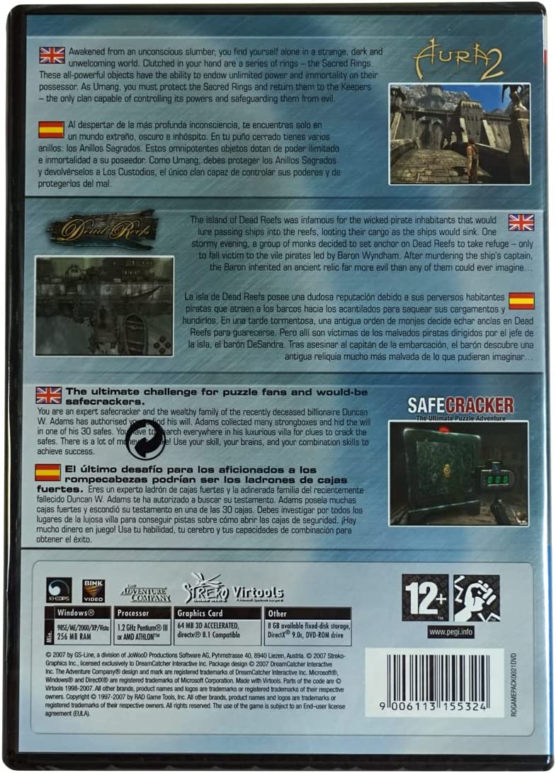 Aura 2 / Dead Reefs / Safecracker triple pack (PC
