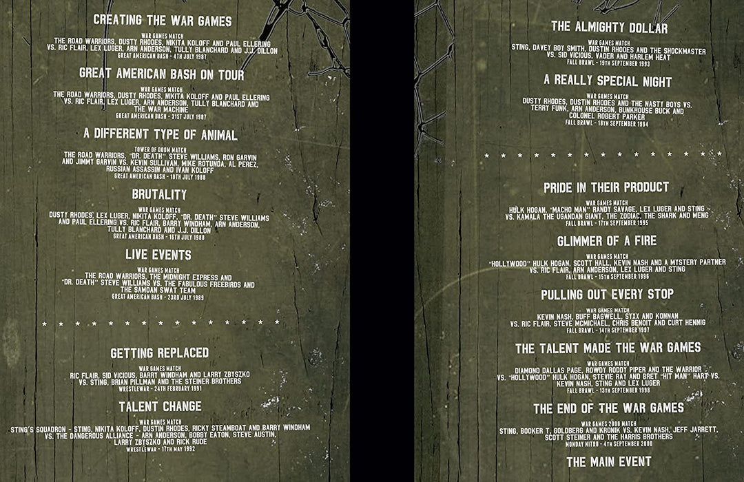 WWE: War Games - WCW's Most Notorious Matches