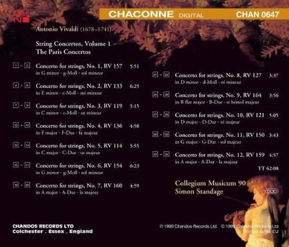 String Concertos, Vol.1