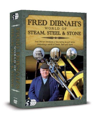 FRED DIBNAH'S WORLD OF STEAM, STEEL & STONE Triple Pack